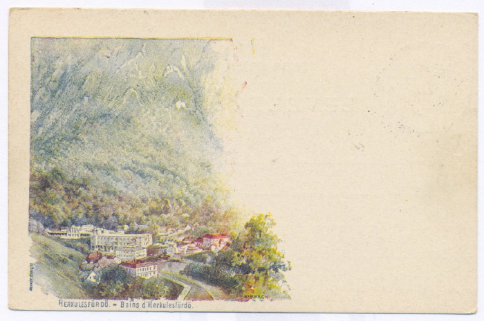 1982 - Baile HERCULANE, Caras, Litho - old postcard - used - 1897