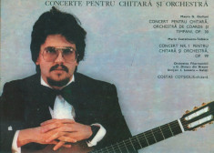 -Y- CONCERTE PENTRU CHITARA SI ORCHESTRA , SOLIST COSTAS COTSIOLIS - ORCHESTRA FILARMONICII &amp;quot; GEORGE DIMA &amp;quot; DIN GALATI foto