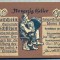 1855 BANCNOTA NOTGELD - AUSTRIA - 90 HELLER - anul 1921 -SERIA FARA -starea care se vede