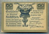 1882 BANCNOTA NOTGELD - AUSTRIA - 60 HELLER - anul 1920 -SERIA FARA -starea care se vede