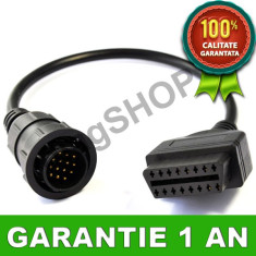 Cablu Adaptor pentru Mercedes Sprinter si VW LT 14 Pini - Mufa adaptoare pentru OBD 2 - Cablu adaptor Sprinter / LT 14 cu 14 pini - Livrare Gratuita foto