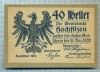 1870 BANCNOTA NOTGELD - AUSTRIA - 40 HELLER - anul 1920 -SERIA FARA -starea care se vede