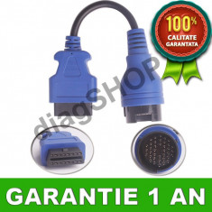 Cablu adaptor IVECO 38 Pini - Adaptor 38 Pin IVECO - Functioneaza perfect cu AutoCom si Delphi - Merge pe Iveco Daily - Livrare Gratuita foto