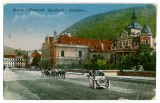 1936 - BRASOV, old car, carriage - old postcard, CENSOR - used - 1917