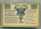 1887 BANCNOTA NOTGELD - AUSTRIA - 60 HELLER - anul 1920 -SERIA FARA -starea care se vede