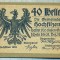 1868 BANCNOTA NOTGELD - AUSTRIA - 40 HELLER - anul 1920 -SERIA FARA -starea care se vede
