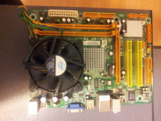 Kit placa de baza Biostar + CPU Intel Pentium 4 cu garantie foto