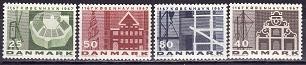 Danemarka 1967 - cat.nr.458-61 neuzat,perfecta stare foto