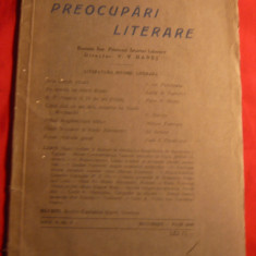 Preocupari Literare nr.7, 1940 :I.G.Perieteanu ,Petre V.Hanes ,C.Gerota ...