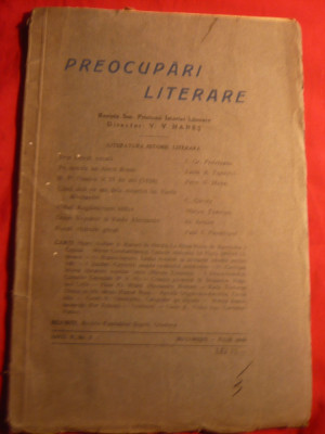 Preocupari Literare nr.7, 1940 :I.G.Perieteanu ,Petre V.Hanes ,C.Gerota ... foto