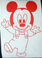 Sticker - Autocolant - Abtibild - Mickey foto