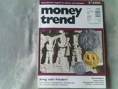 Revista de numismatica- Money Trend - Internationales Magazin fuer Muenzen und Papiergeld Nr.5/2000 foto