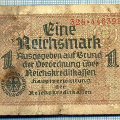 1904 BANCNOTA NOTGELD ?- GERMANIA - 1 REICHSMARK - anul 1920 ? -SERIA 446398 -starea care se vede