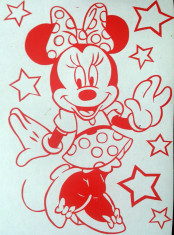 Sticker - Autocolant - Abtibild - Minnie foto