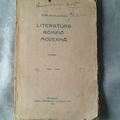 Literatura romana moderna - Vol.1,2,3- Ovid Densusianu