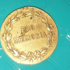 CAROL I INTEMEITORUL REGATULUI ROMAN''PRO MEMORIA''1914 BRONZ