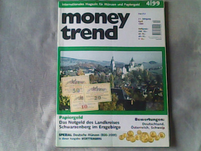Revista de numismatica- Money Trend - Internationales Magazin fuer Muenzen und Papiergeld Nr.4/1999 foto