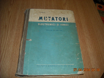 MUTATORI ELECTRONICI SI IONICI-I.I.CAGANOV foto