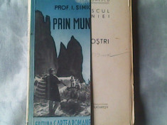 Pitorescul Romaniei- Vol.2- Prin muntii nostri - Prof.I.Simionescu foto
