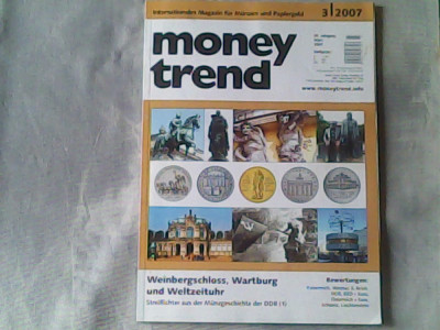 Revista de numismatica- Money Trend - Internationales Magazin fuer Muenzen und Papiergeld Nr.3/2007 foto