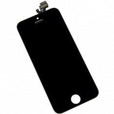 LCD Retina Display iPhone 5 negru/alb original + Touchscreen foto