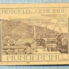 1945 BANCNOTA NOTGELD - AUSTRIA - 10 HELLER - anul 1920 ? -SERIA FARA -starea care se vede