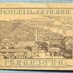 1946 BANCNOTA NOTGELD - AUSTRIA - 10 HELLER - anul 1920 ? -SERIA FARA -starea care se vede