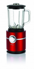 Blender Rosu Morphy Richards 403000 - Recipient Sticla - Foarte puternic 800 W foto