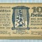 1950 BANCNOTA NOTGELD - AUSTRIA - 10 HELLER - anul 1920 -SERIA FARA -EROARE DE TIPAR-starea care se vede