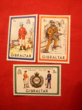 Serie -200 Ani -Pionierii Militari in Gibraltar 1972 , 3 val.