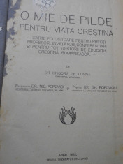 O MIE DE PILDE PT O VIATA CRESTINA ,ARAD ,1929 foto