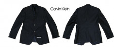 Calvin Klein MAN ORIGINAL. Sacou Elegant bleumarin Barbati, &amp;quot;HUDSON SOFT&amp;quot;, 2 nasturi METAL. Marime 46 (S/M). OUTLET ARAD. Produse NOI REDUSE! foto