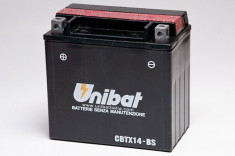 Baterie Unibat CBTX14-BS (YTX14-BS) foto