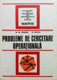 PROBLEME DE CERCETARE OPERATIONALA - Gh. Vranceanu, St. Mititelu, Alta editura
