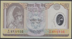 Nepal 10 rupees polimer UNC foto
