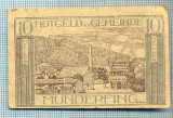 1937 BANCNOTA NOTGELD - AUSTRIA - 10 HELLER - anul 1920? -SERIA FARA -starea care se vede