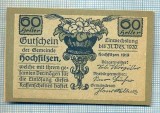 1922 BANCNOTA NOTGELD - AUSTRIA - 60 HELLER - anul 1920 -SERIA FARA -(tren,vagoane)-starea care se vede