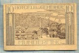 1943 BANCNOTA NOTGELD - AUSTRIA - 10 HELLER - anul 1920 ? -SERIA FARA -starea care se vede