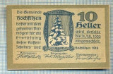 1934 BANCNOTA NOTGELD - AUSTRIA - 10 HELLER - anul 1920 -SERIA FARA -starea care se vede