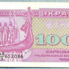 1986 BANCNOTA - UKRAINA - 1 000 KARBOVANTSIV - anul 1992 -SERIA 652086 -starea care se vede