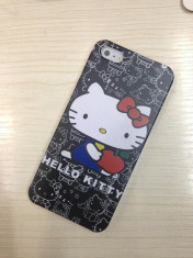 Carcasa spate Hello Kitty + folie protectie ecran Iphone 5 5S foto