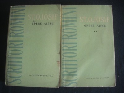 STEFAN OCTAVIAN IOSIF - SCRIERI ALESE 2 volume foto