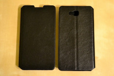 Husa Flip Case Slim LG Optimus L9 II D605 Black foto