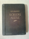 SCRIERI ALESE ~ B.V. ASAFIEV
