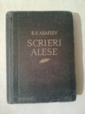 SCRIERI ALESE ~ B.V. ASAFIEV