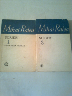 MIHAI RALEA ~ SCRIERI ( vol.1+ vol.3 ) foto