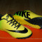 Adidasi Nike Mercurial VICTORY IV Model 2014 Fotbal galben/verde