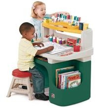 Masuta Birou Pentru Copii Art Master Activity Desk - Verde foto