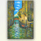 Canal venetian 3 - tablou ulei pe panza 90x60cm