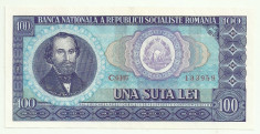ROMANIA 100 LEI 1966 XF [1] foto